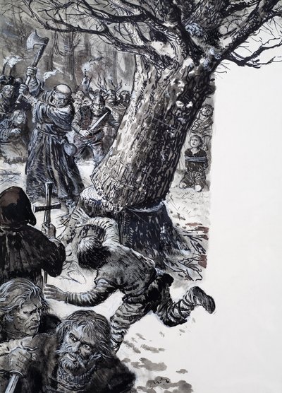 Zaryzykował gniew bogów, z "Bohaterów historii autorstwa C.L. Doughty