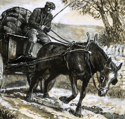 Konie były niedożywione i przepracowane autorstwa C.L. Doughty