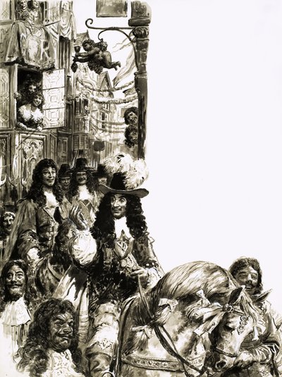Potężni monarchowie: Karol II autorstwa C.L. Doughty