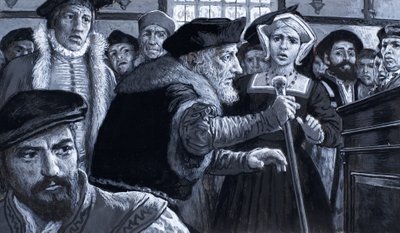 Na procesie: "Święty", który przeciwstawił się królowi autorstwa C.L. Doughty