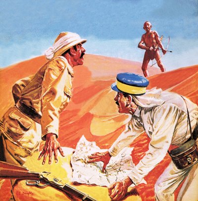 Poszukiwanie zaginionego miasta - poszukiwanie zaginionego miasta Kalahari autorstwa C.L. Doughty