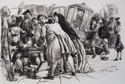 Bańka na Morzu Południowym (gwasz na papierze) autorstwa C.L. Doughty