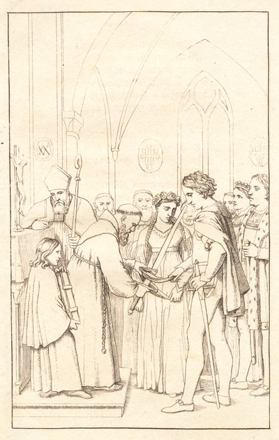Axel i Valborg. III akt autorstwa Christoffer Wilhelm Eckersberg