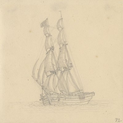 brygada autorstwa Christoffer Wilhelm Eckersberg