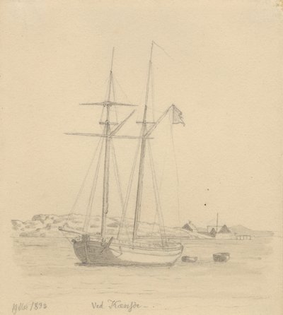 Szkuner autorstwa Christoffer Wilhelm Eckersberg