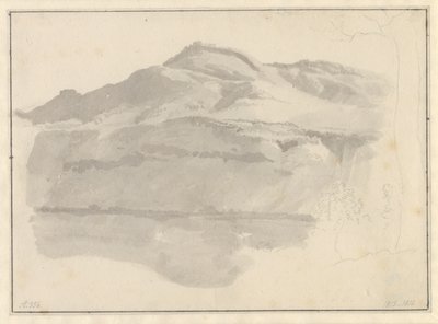 Widok na jezioro Albano autorstwa Christoffer Wilhelm Eckersberg