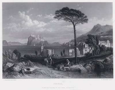Ischia (grawerowanie) autorstwa C. (after) Stanfield