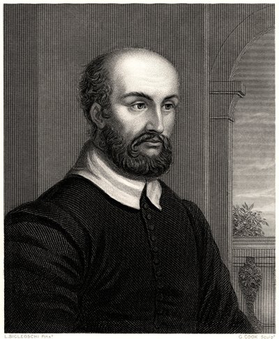 Andrea Palladio, XIX wiek autorstwa C. Cook