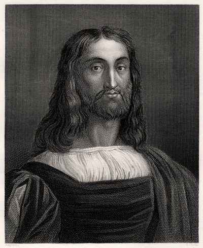 Marcantonio Raimondi, włoski rytownik, XIX w. autorstwa C. Cook
