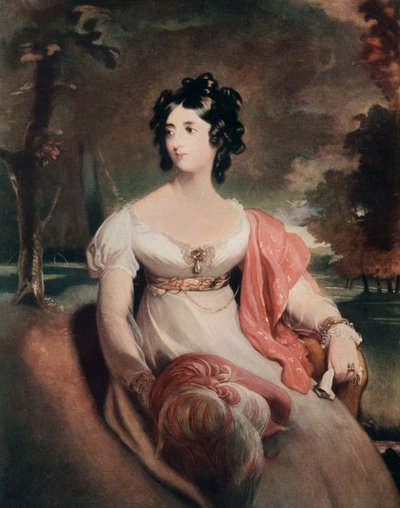 „Lady Peel”, początek XIX w., 1912 r. autorstwa C Coppier