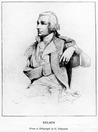 Horatio Nelson, 1. wicehrabia Nelson, angielski dowódca marynarki wojennej, XIX w. autorstwa C. Grignon
