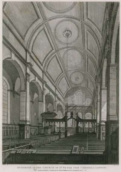 Kościół św. Piotra na Cornhill, Londyn autorstwa C. John Mayle Whichelo