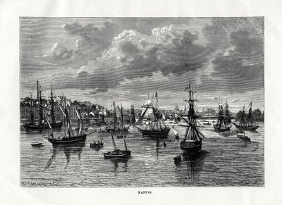 Nantes, Francja, 1879 autorstwa C. Laplante