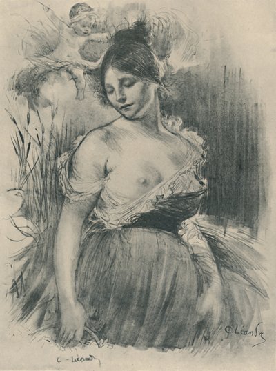 „Norman rolnik”, 1919 autorstwa C Leandre