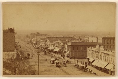 [West Side Main St., Salt Lake City Utah]. autorstwa C. R. Savage