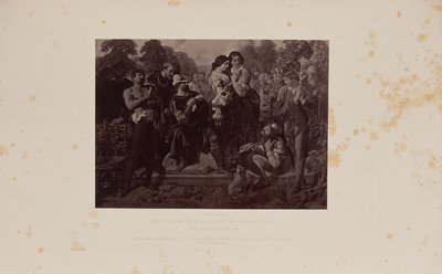 Scena z filmu "Jak wam się podoba", autor: D. Maclise, R.A. autorstwa Caldesi and Montecchi