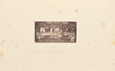 Ostatnia Wieczerza, autor: Giotto autorstwa Caldesi and Montecchi