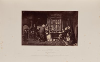 Proces czarownicy, autor: W.P. Frith, R.A. autorstwa Caldesi and Montecchi