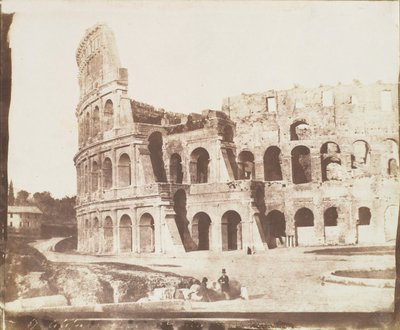 67. Koloseum, Rzym, Drugi Widok, maj 1846. autorstwa Calvert Jones