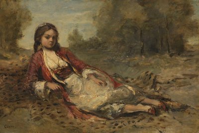 algierski autorstwa Camille Corot