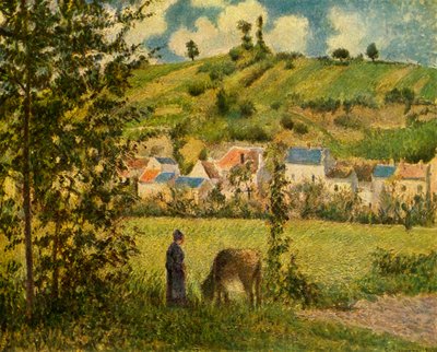Chaponval, 1880, 1939. autorstwa Camille Jacob Pissarro