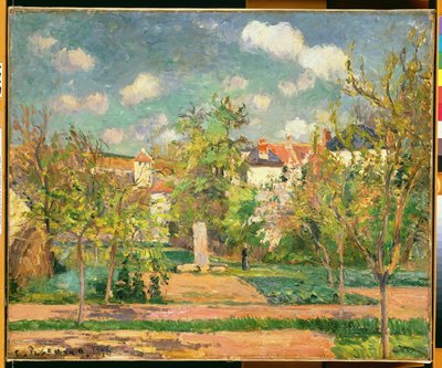 Ogród, ok.1876 autorstwa Camille Jacob Pissarro