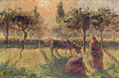 Na polach, 1890 autorstwa Camille Jacob Pissarro