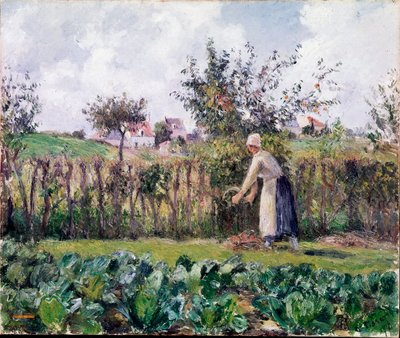W ogrodzie autorstwa Camille Jacob Pissarro