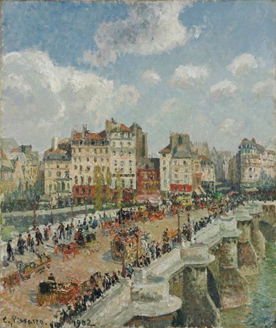 Nowy most, 1902 autorstwa Camille Jacob Pissarro