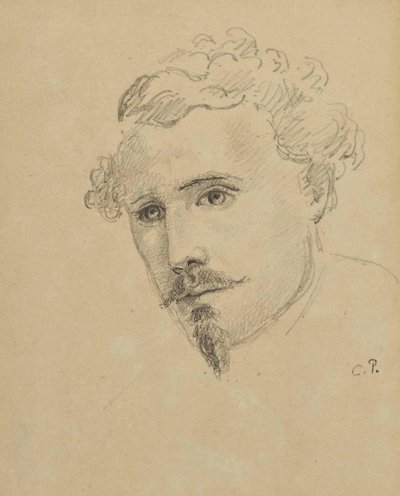 Autoportret, ok. 1853. autorstwa Camille Jacob Pissarro