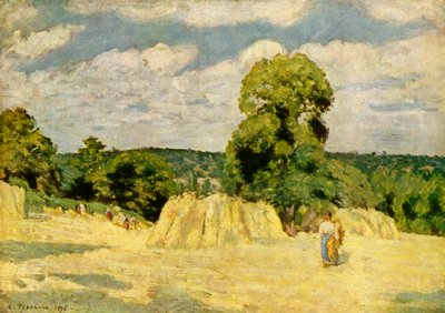 Żniwa, 1876, 1939. autorstwa Camille Jacob Pissarro
