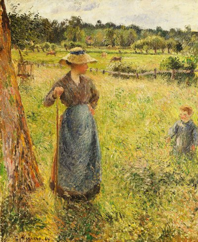 Sianokosy, 1884 autorstwa Camille Jacob Pissarro