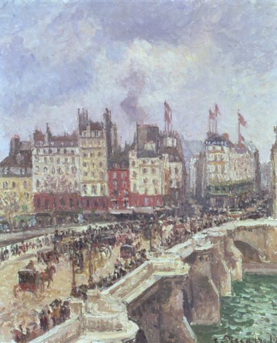 Pont Neuf, 1901 autorstwa Camille Jacob Pissarro