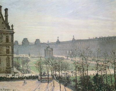 Tuileries, 1899 autorstwa Camille Jacob Pissarro