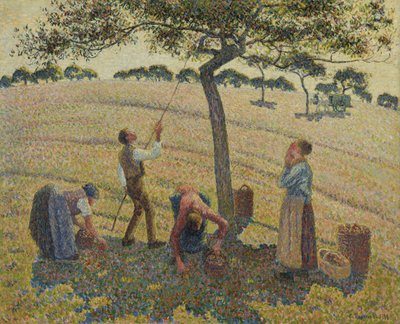 Zbiory jabłek autorstwa Camille Jacob Pissarro