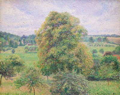 Grande nogueira em Eragnypolish autorstwa Camille Pissarro