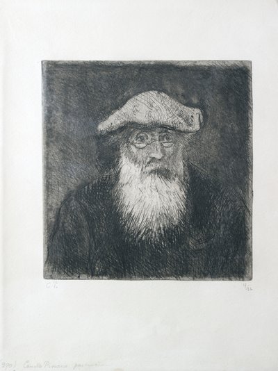 Camille Pissarro, sam, c1890 autorstwa Camille Pissarro