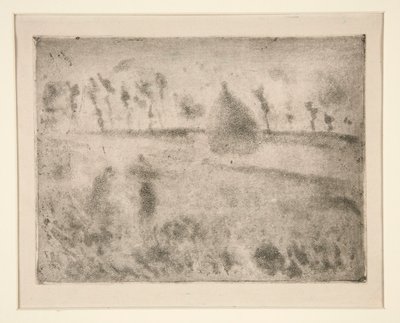 Efekt deszczu autorstwa Camille Pissarro