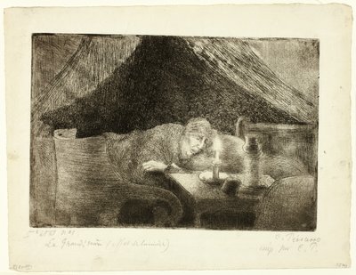 Babcia: Matka artysty autorstwa Camille Pissarro