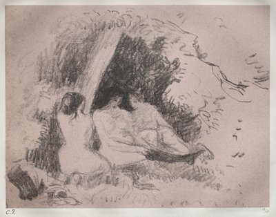 Nagie kobiety autorstwa Camille Pissarro