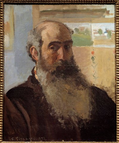 Autoportret autorstwa Camille Pissarro (1830-1903) 1873 Nd. 0,56x0,46 m Paryż, musee d