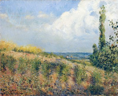 Nadchodząca burza — Camille Pissarro autorstwa Camille Pissarro
