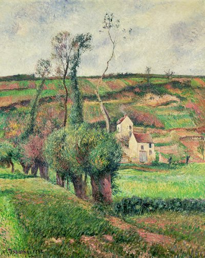 Zbocza kapusty, Pontoise autorstwa Camille Jacob Pissarro