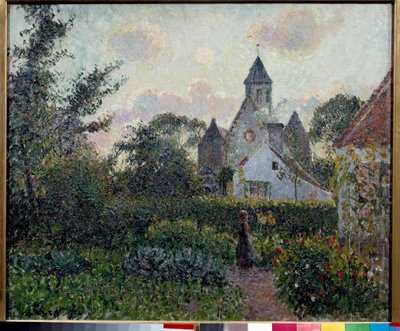 Kościół Knocke w Belgii Obraz Camille Pissarro (1830-1903) 1894 nd. 0,54 x 0,65 m Paryż, Musee d