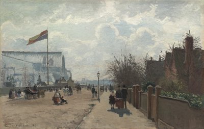 Kryształowy Pałac autorstwa Camille Pissarro