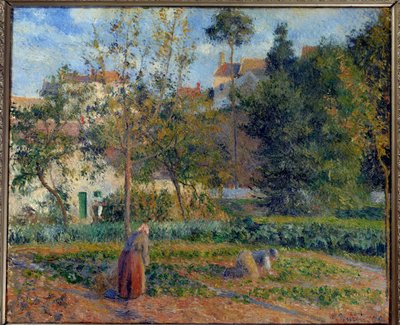 Ogród warzywny w Ermitażu, Pontoise Obraz Camille Pissarro (1830-1903) 1879 nd. 0,55x0,65 m Paryż, musee d