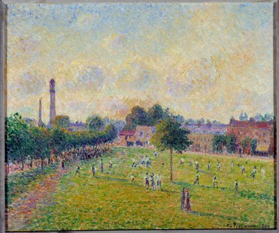 Widok zieleni Kew w Londynie 1892 Obraz Camille Pissarro (1830-1903) 1892 Nd. 0,46x0,55 m Lyon, Muzeum Sztuk Pięknych autorstwa Camille Jacob Pissarro