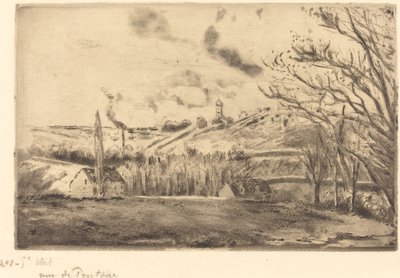 Widok Pontoise Widok Pontoise, 1885. autorstwa Camille Pissarro