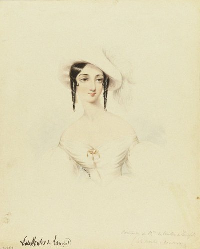 Portret tancerki Loli Montez 1821-1861 , 1846. autorstwa Camille Roqueplan