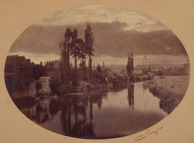 Scena rzeczna autorstwa Camille Silvy